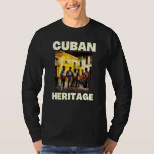 Camiseta Música callejera del patrimonio cubano Sol Música 