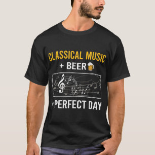 Camiseta Música clásica de Beer Day