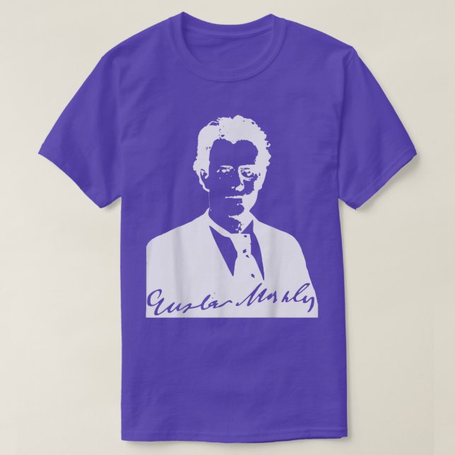 Camiseta Música clásica de Mahler Composer (Diseño del anverso)