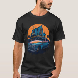 Camiseta Música clásica de vegas vintage de coches 10