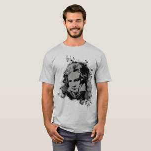 Camiseta Música clásica del compositor alemán Beethoven
