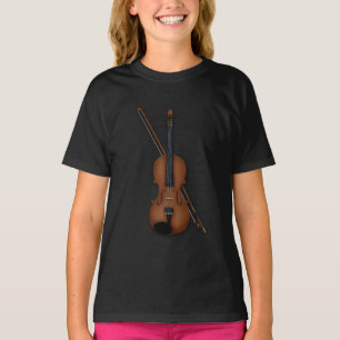 Camiseta Música clásica del violín Trompe L'oeil