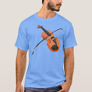 Camiseta Música clásica divertida para enamorados de violin