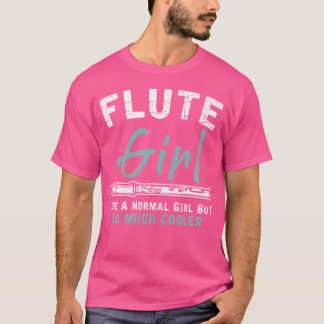 Camiseta Música Clásica Regalo Mujer Niña Flautista Orquest