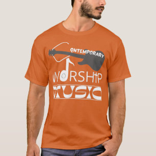 Camiseta Música contemporánea de ADORACIÓN (guitarra de la