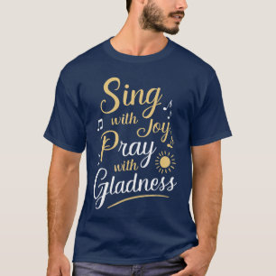 Camiseta Música coral Cantos religiosos Música basada en la
