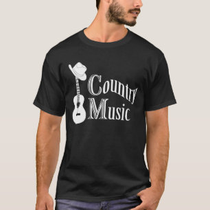 Camiseta Música country