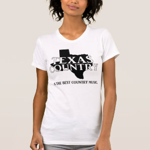 Camiseta Música country de Tejas