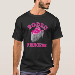 Camiseta Música Country de Vaquera Sureña Estética Rosa Lin