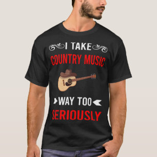 Camiseta Música Country en Serio