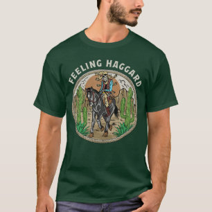 Camiseta Música Country Western Outlaw Cowbo Haggard