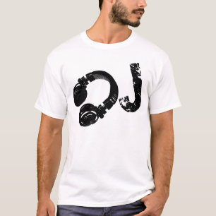 Camiseta música d.j. / auriculares con DJ