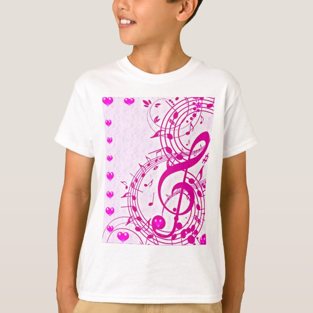 Camiseta Música de amor_ (Anverso)