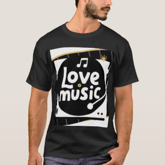 Camiseta Música de amor: Girar la alegría