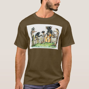 Camiseta Música de animales salvajes Bluegrass Gang 