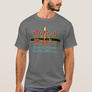 Camiseta Música De Antillas Cuando La Radio De AM Dirigió L