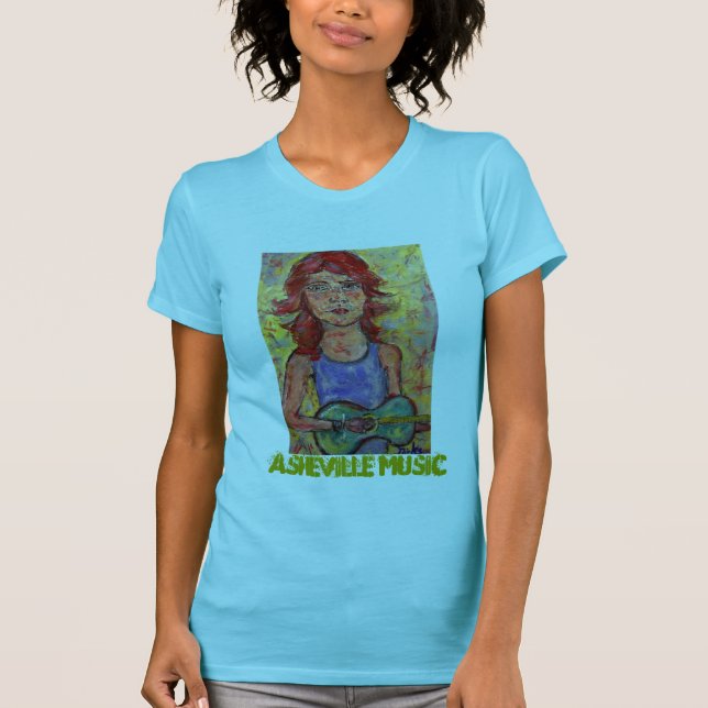 Camiseta Música de Asheville (Anverso)