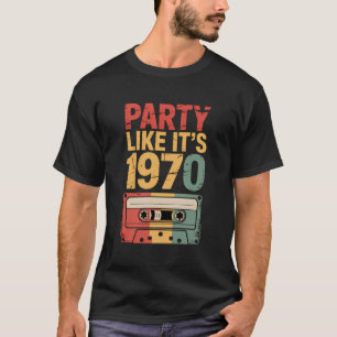 Camiseta Música de baile de fiesta de los 70