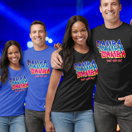 Camiseta Música de baile de graffiti brasileño de Samba T-S