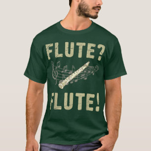 Camiseta Música de banda de marcha Flutist divertida instru