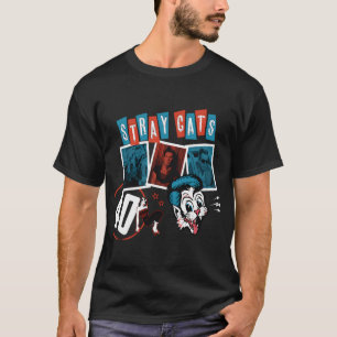 Camiseta Música de banda Gato callejero de banda
