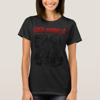 Camiseta Música de Banda Indle de Estilo Silueta