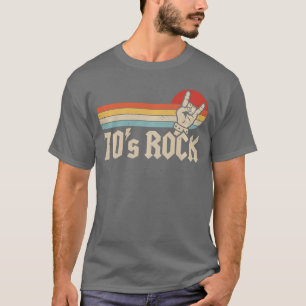 Camiseta Música de banda vintage de rock de los 70 amigo am