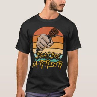 Camiseta Música de Beatbox Old School Rap Micrófono Beatbox