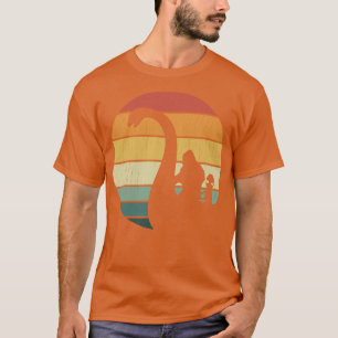 Camiseta Música De Bigfoot Y Alien Riding Loch Ness Monster