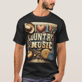 Camiseta Música de campo.