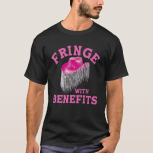 Camiseta Música de campo de vaca sureña de estética rosa cú