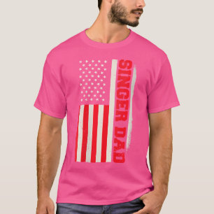 Camiseta Música de canto patriótico femenino ópera karaoke 