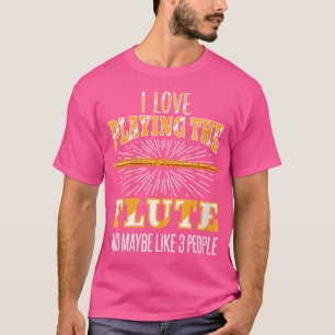 Camiseta Música de citas de flauta sarcástica de la camiset