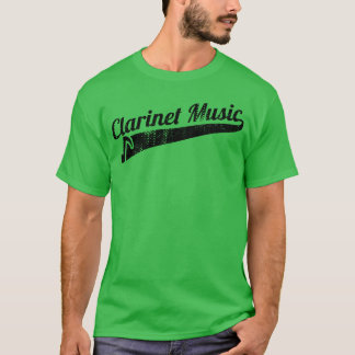 Camiseta Música de clarinete chico