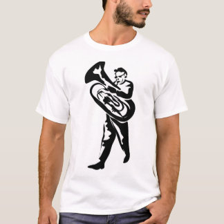 Camiseta Música de cobre amarillo