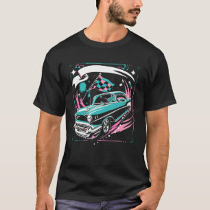 Camiseta Música de coche de los cincuenta Rockabilly Baile 