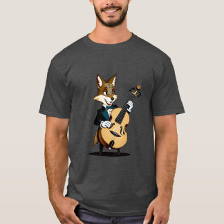 Camiseta Música de color de camisas de coyote de personaliz