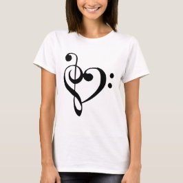 Camiseta Música de corazón