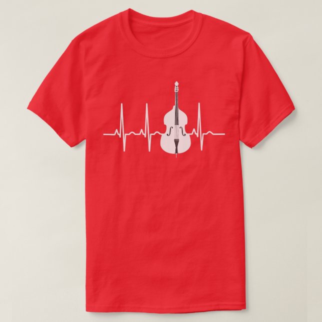 Camiseta Música de dos instrumentos de Jazz divertidos con  (Diseño del anverso)