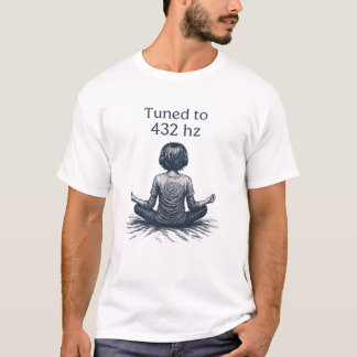 Camiseta Música de frecuencia sintonizada a 432 Hz