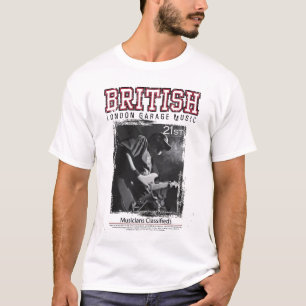 Camiseta Música de garaje británica de Londres
