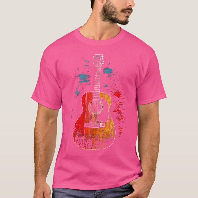 Camiseta Música de guitarra 30 (Anverso)