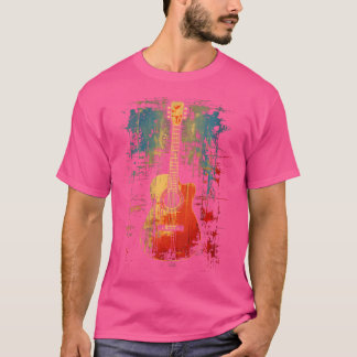 Camiseta Música de guitarra 55