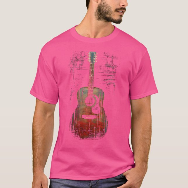 Camiseta Música de guitarra 60 (Anverso)