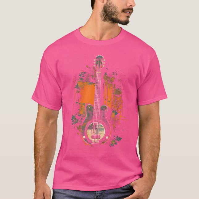 Camiseta Música de guitarra 97 (Anverso)