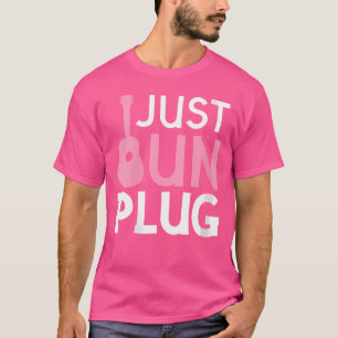 Camiseta Música de guitarra acústica divertida para mujeres