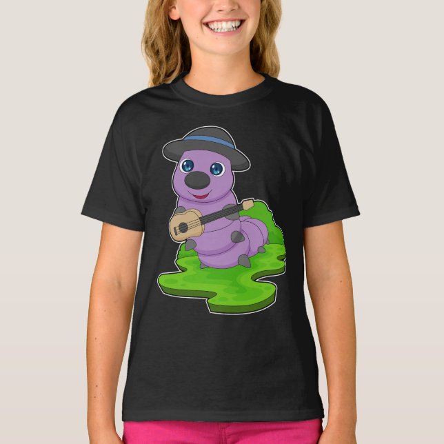 Camiseta Música de guitarra de Caterpillar (Anverso)