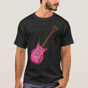 Camiseta Música de guitarra de jazz: Música de guitarra fem