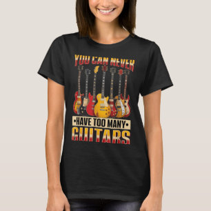Camiseta Música de Guitarra Divertida que Nunca Puedes Tene