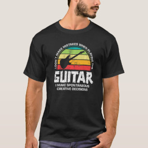 Camiseta Música de guitarra Instrumento musical Diversión d
